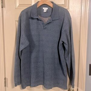 Vintage Van Heusen long sleeve polo size L